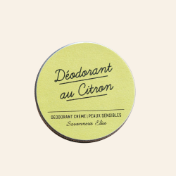 Déodorant crème | Peaux sensibles | Citron