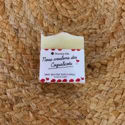 Nous voulons des coquelicot | Fabrication Artisanale | Lyon | Savonnerie Elise |