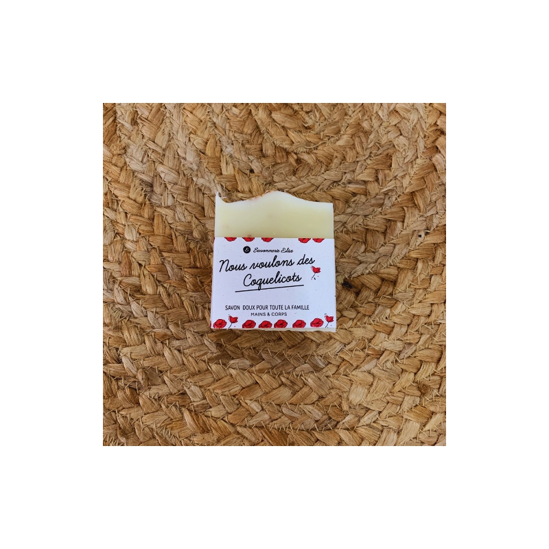 Nous voulons des coquelicot | Fabrication Artisanale | Lyon | Savonnerie Elise | Nous voulons des coquelicot | Fabrication Artisanale | Lyon | Savonnerie Elise |