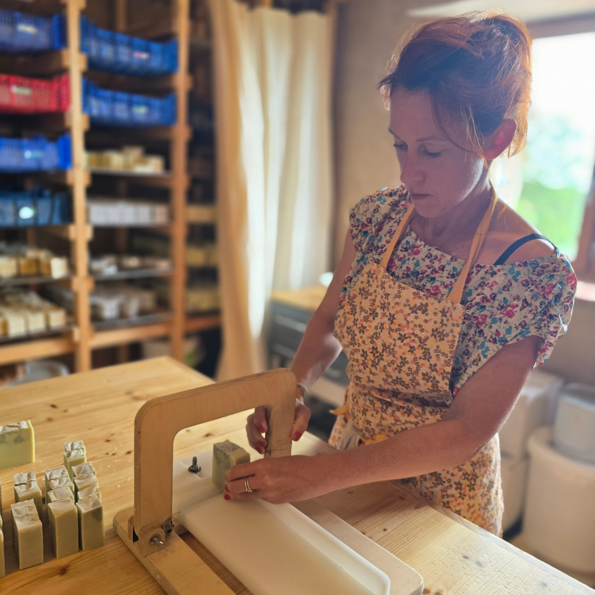 Dans l'atelier : la vie d'un savon