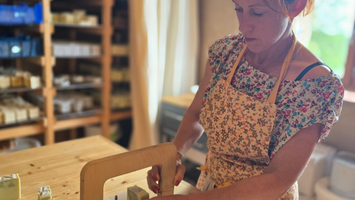 Dans l'atelier : la vie d'un savon