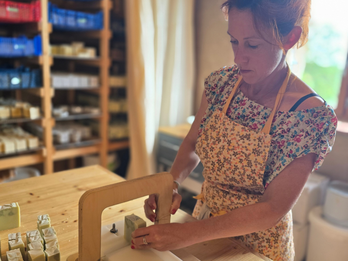 Dans l'atelier : la vie d'un savon