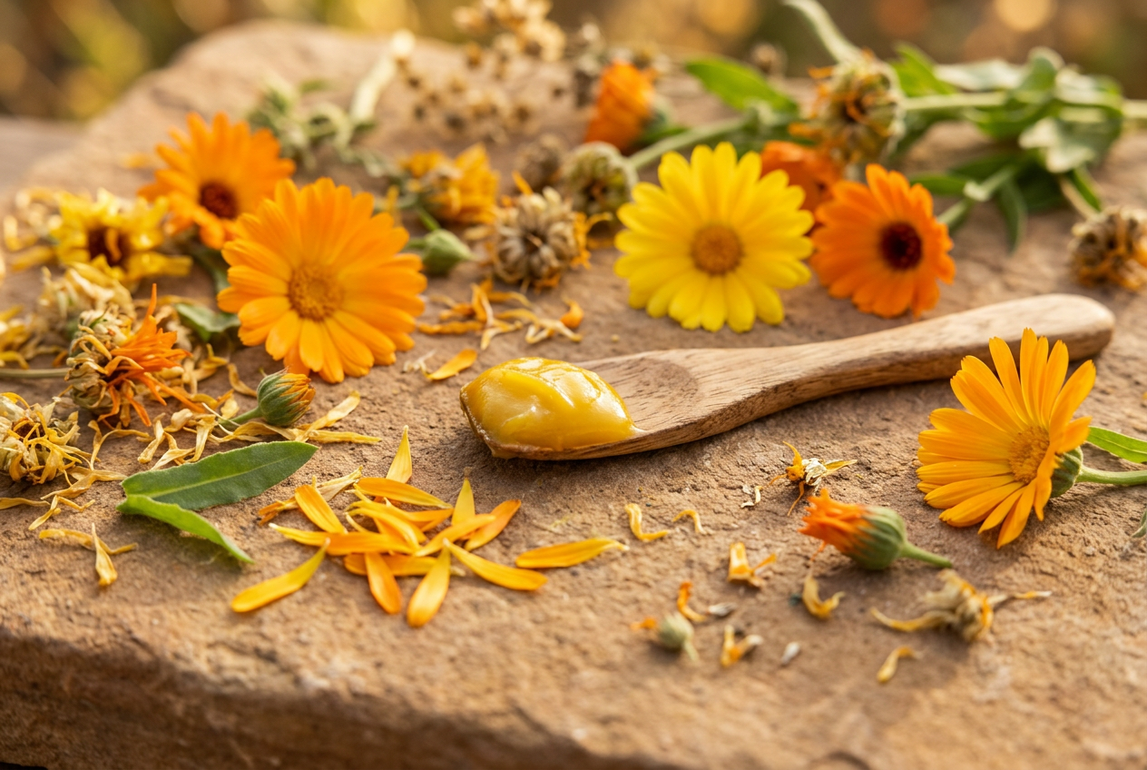 Le Calendula en cosmétique : pourquoi cette fleur est mon alliée pour prendre soin de vos peaux sensibles
