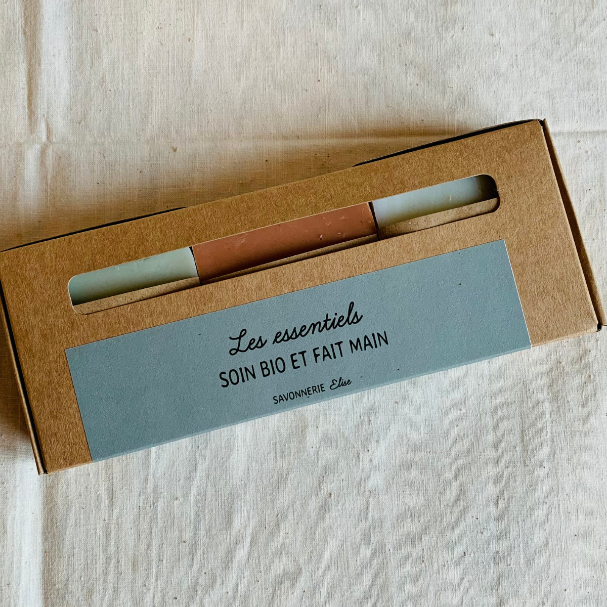 Coffret découverte – 3 savons artisanaux à offrir ou à s’offrir