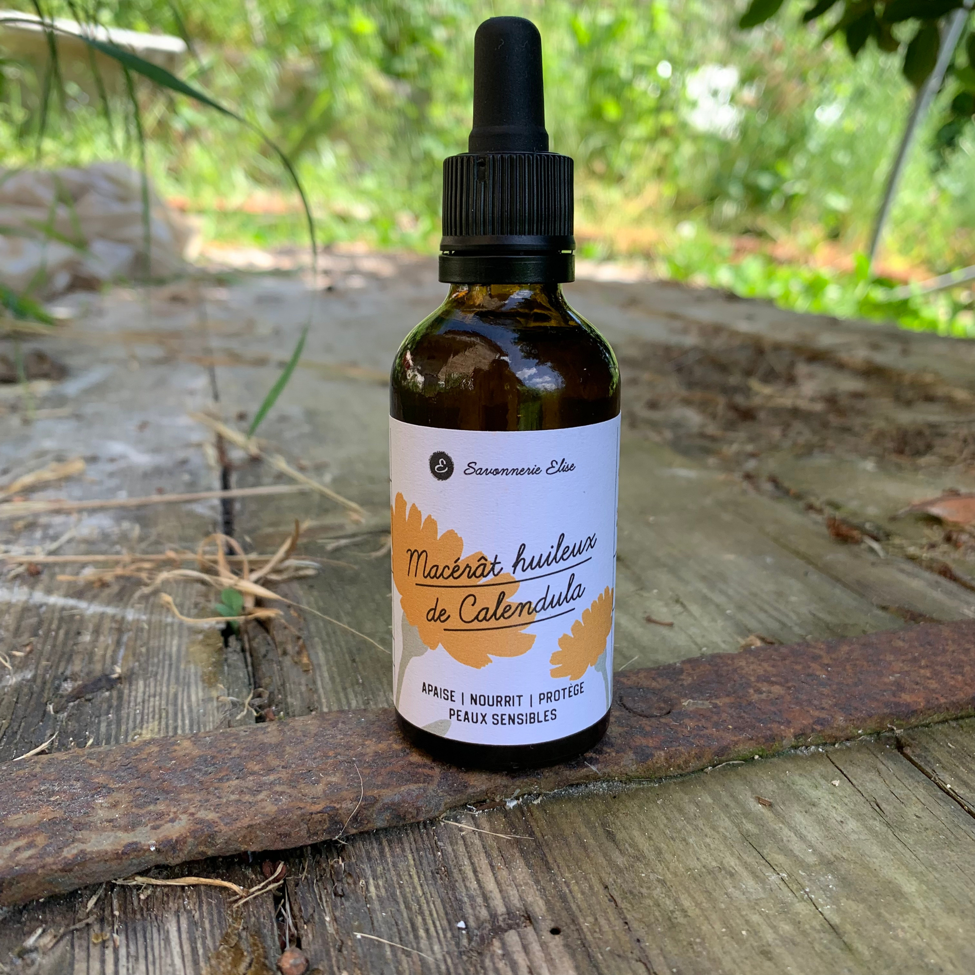 Macérât Huileux de Calendula Bio – Soin Solarisé Artisanal