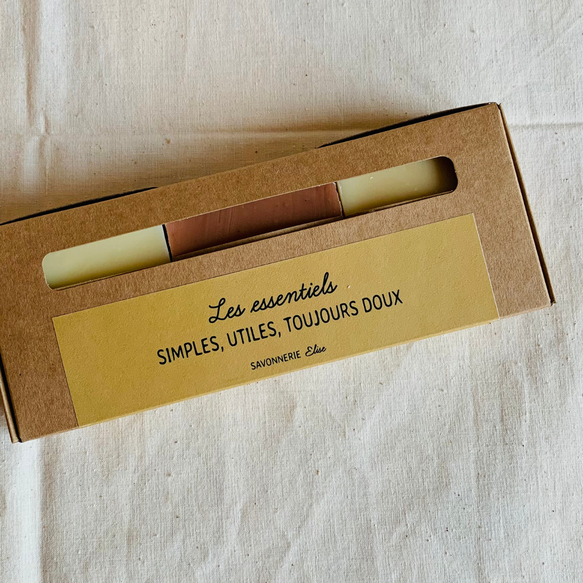Coffret découverte – 3 savons artisanaux à offrir ou à s’offrir