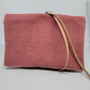 Trousse de toilette rose - tissus effet veste bretonne - pour transporter tous vos produits avec vous. Pensée et confectionné dans les monts du lyonnais. 
Trousse pour savons solide - déodorant - crème - fabriqué mains en france